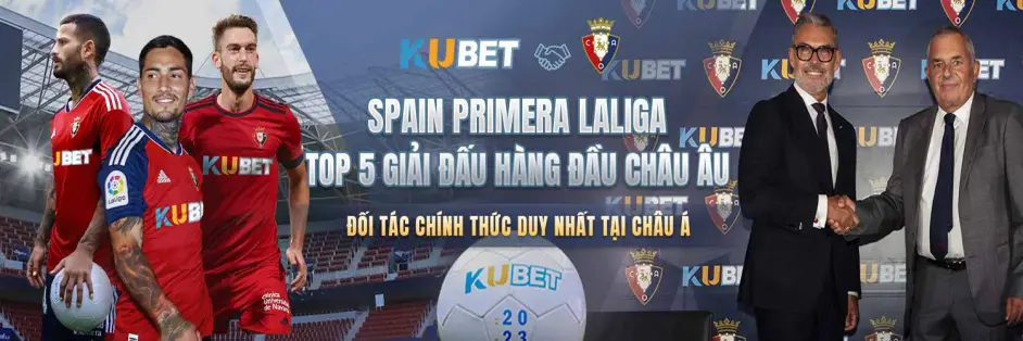 Các cược bóng đá tại QJ6938 cùng Laliga